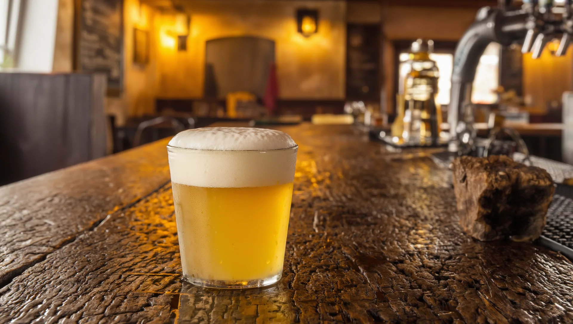 A fresh pint at Halcyon